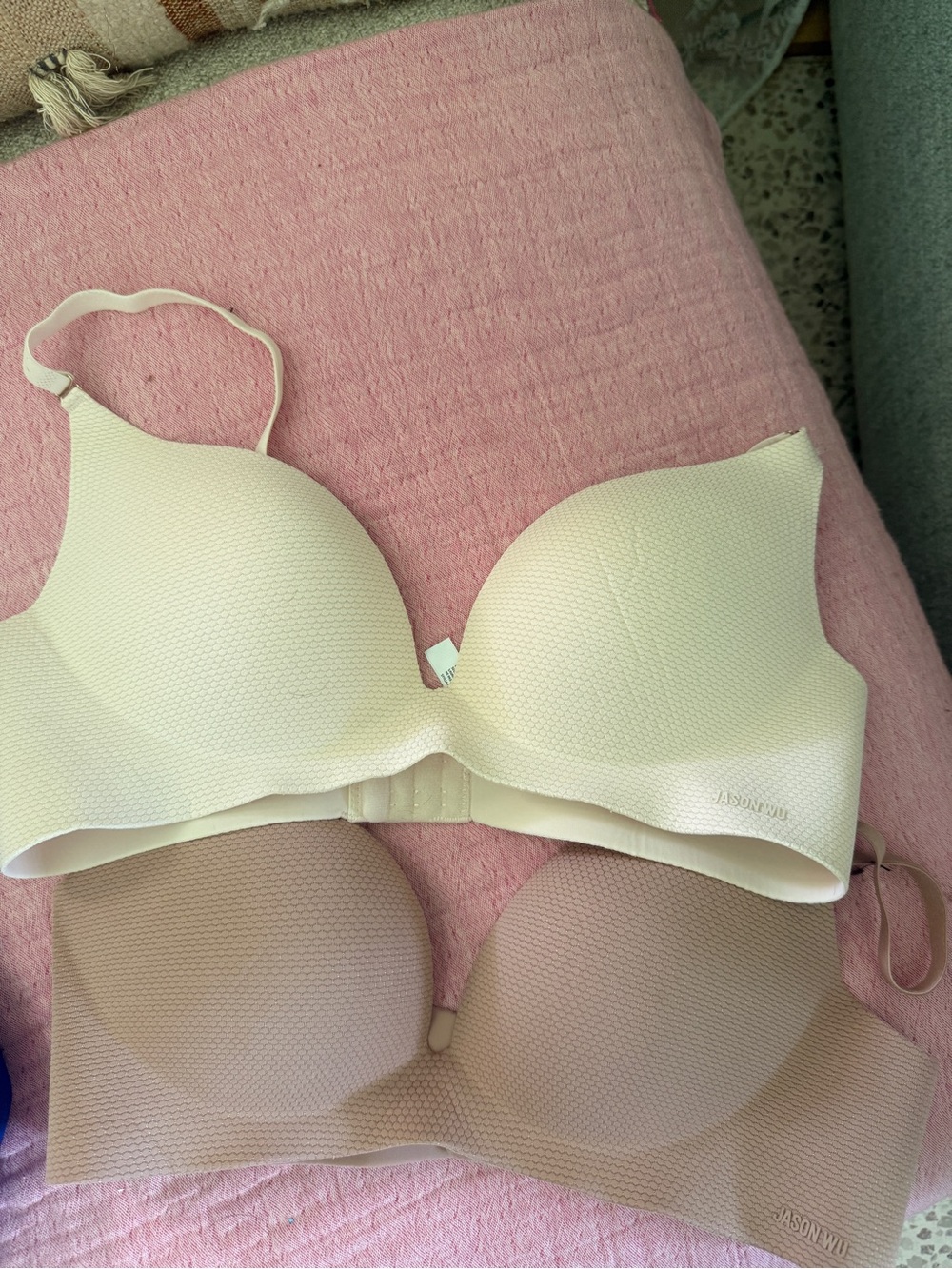 Jason Wu Light Beige & Blush beige Seamless Molded Bras